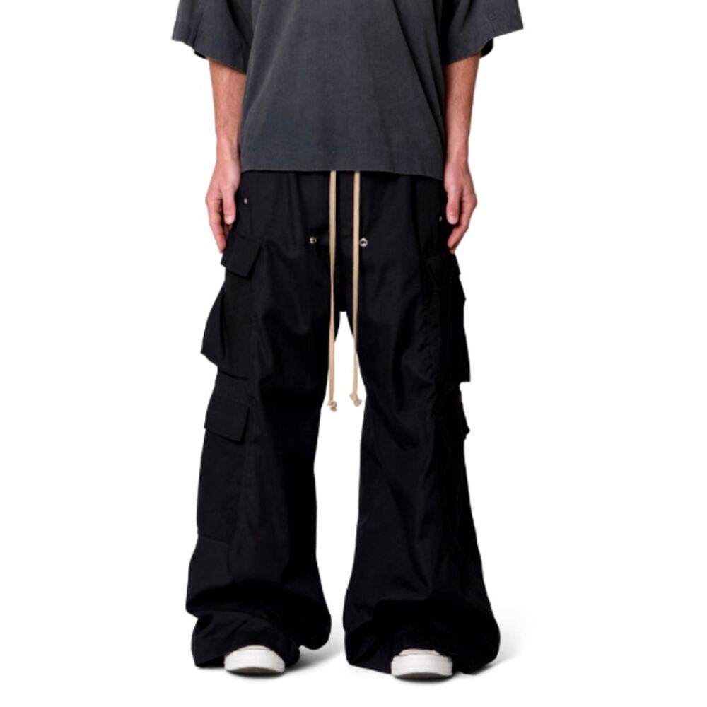 Mnml Rave Double Cargo Pants Black Size M